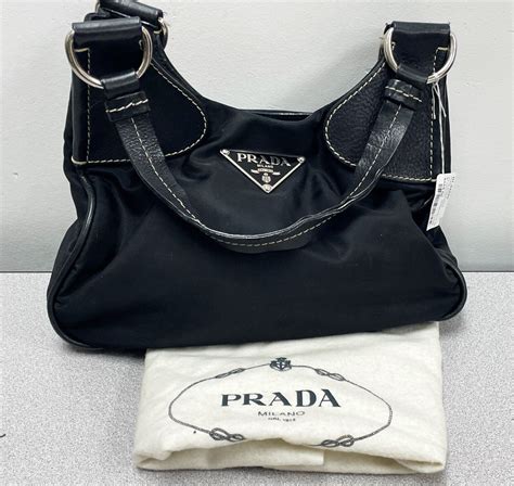 prada milano dal 1913 black purse authentic|prada milano dal 1913 handbag.